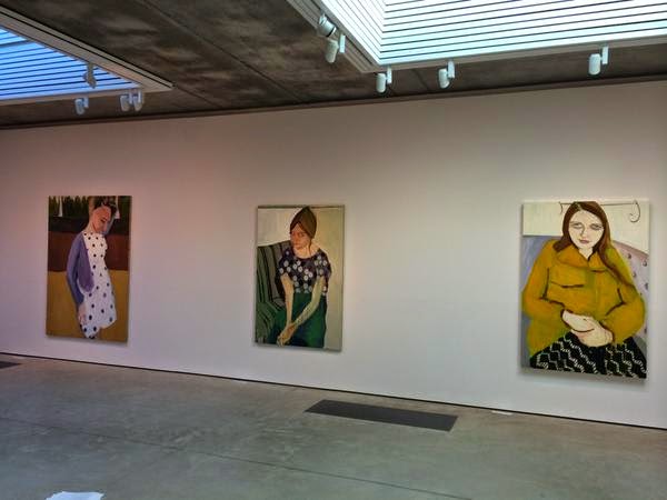 Chantal Joffe at the Jerwood. Get that poor man some ointment!