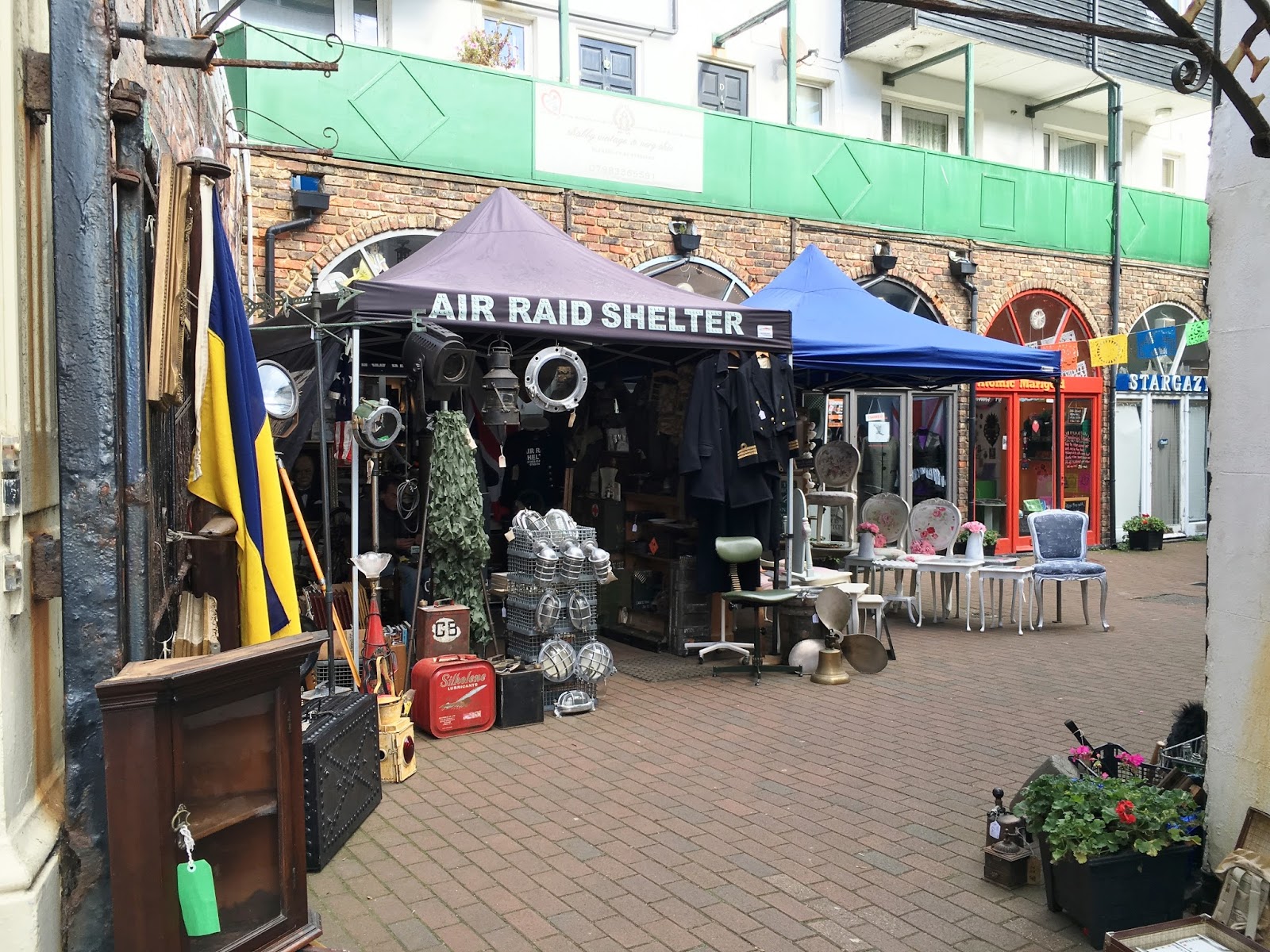 Hastings Old Town antique and junk shops Hastings Battleaxe