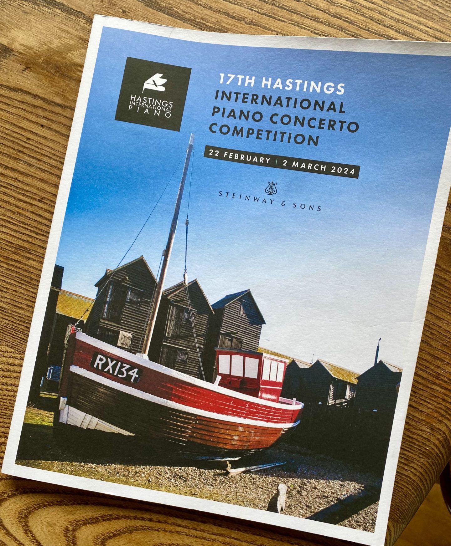 Hastings Battleaxe goes to the Hastings International Piano Concerto Competition (HIPCC) finals