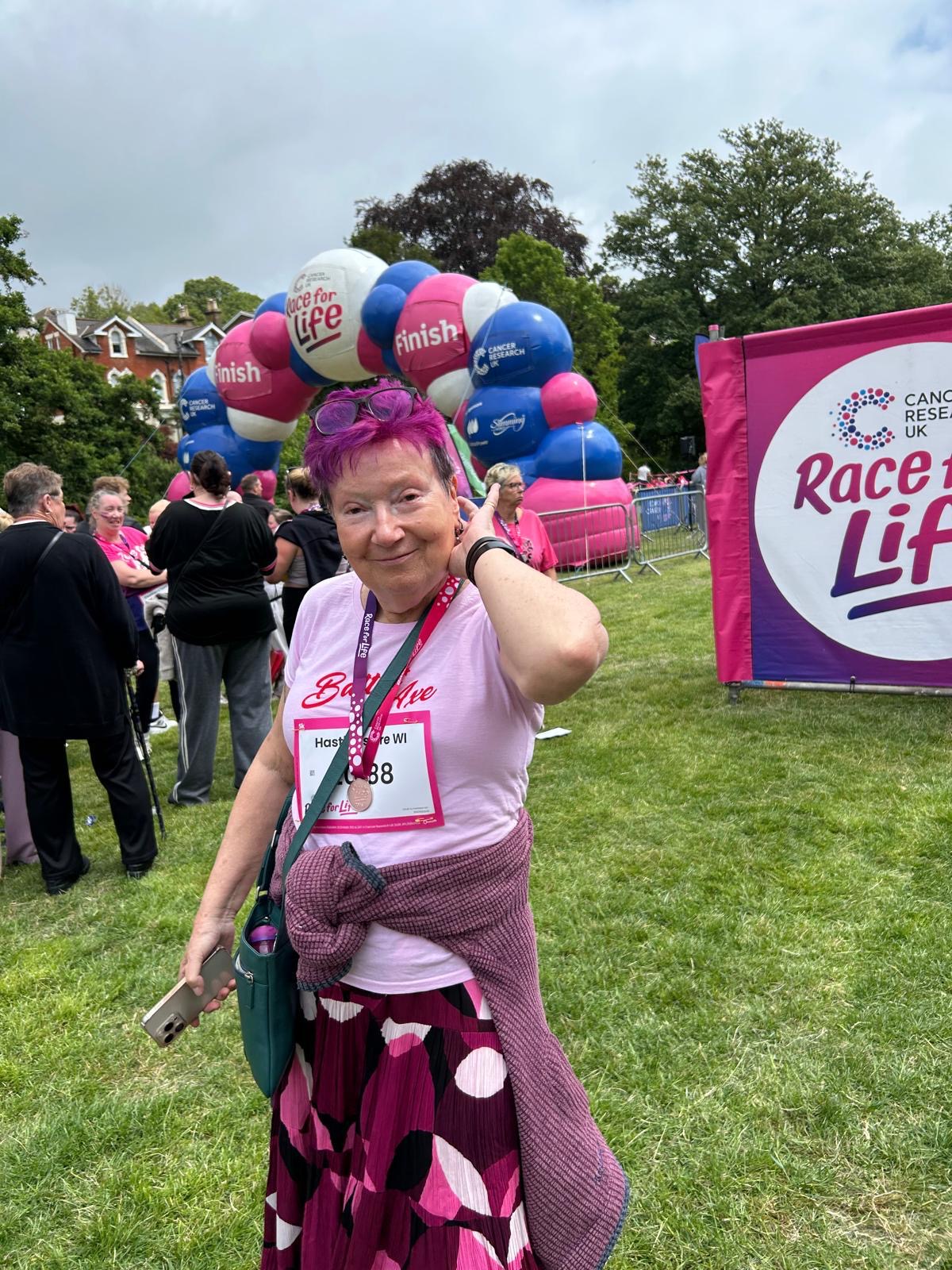 Racing for Life and WI book talk