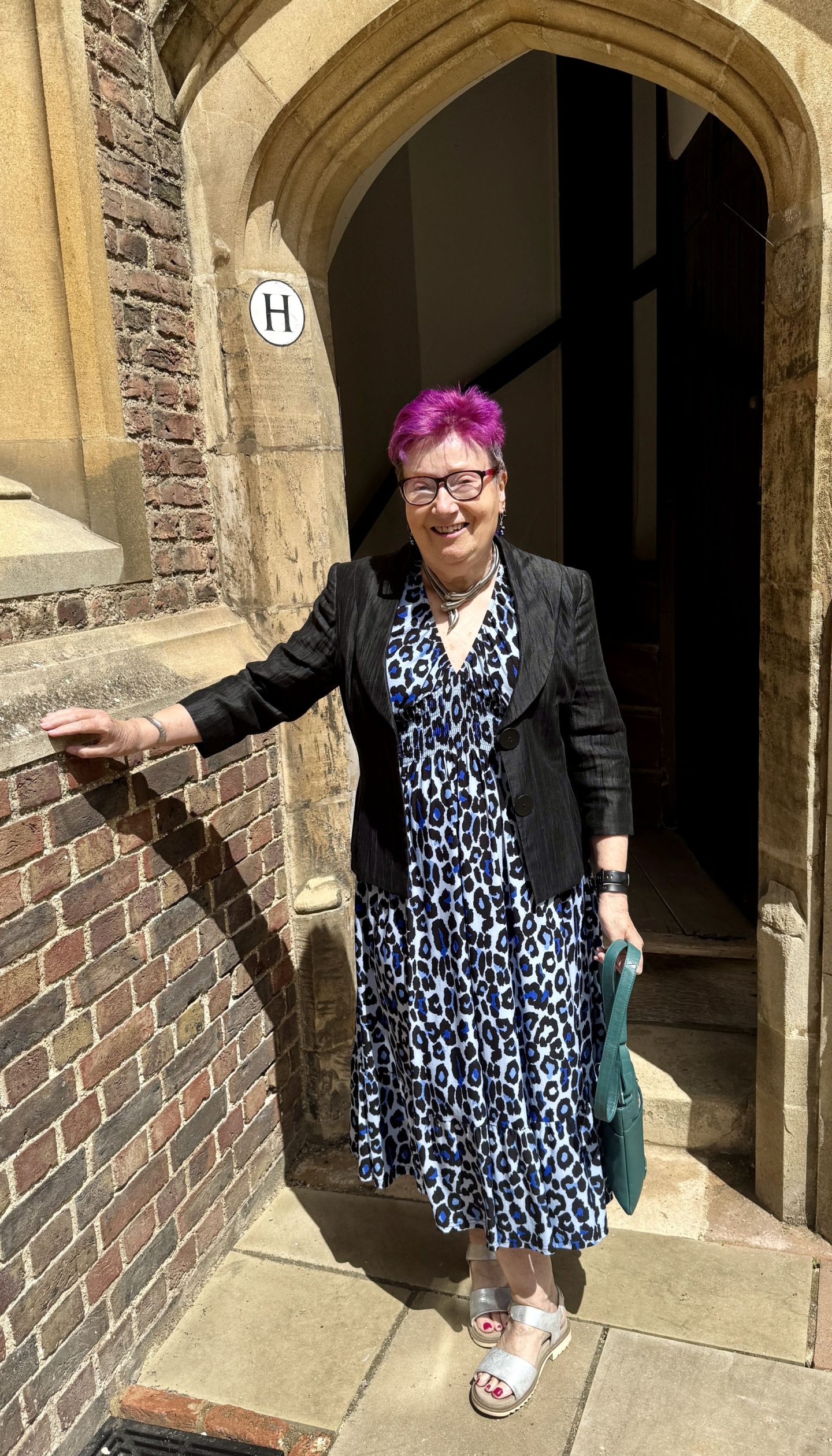 Battleaxe lunches in style at St John’s College Cambridge.